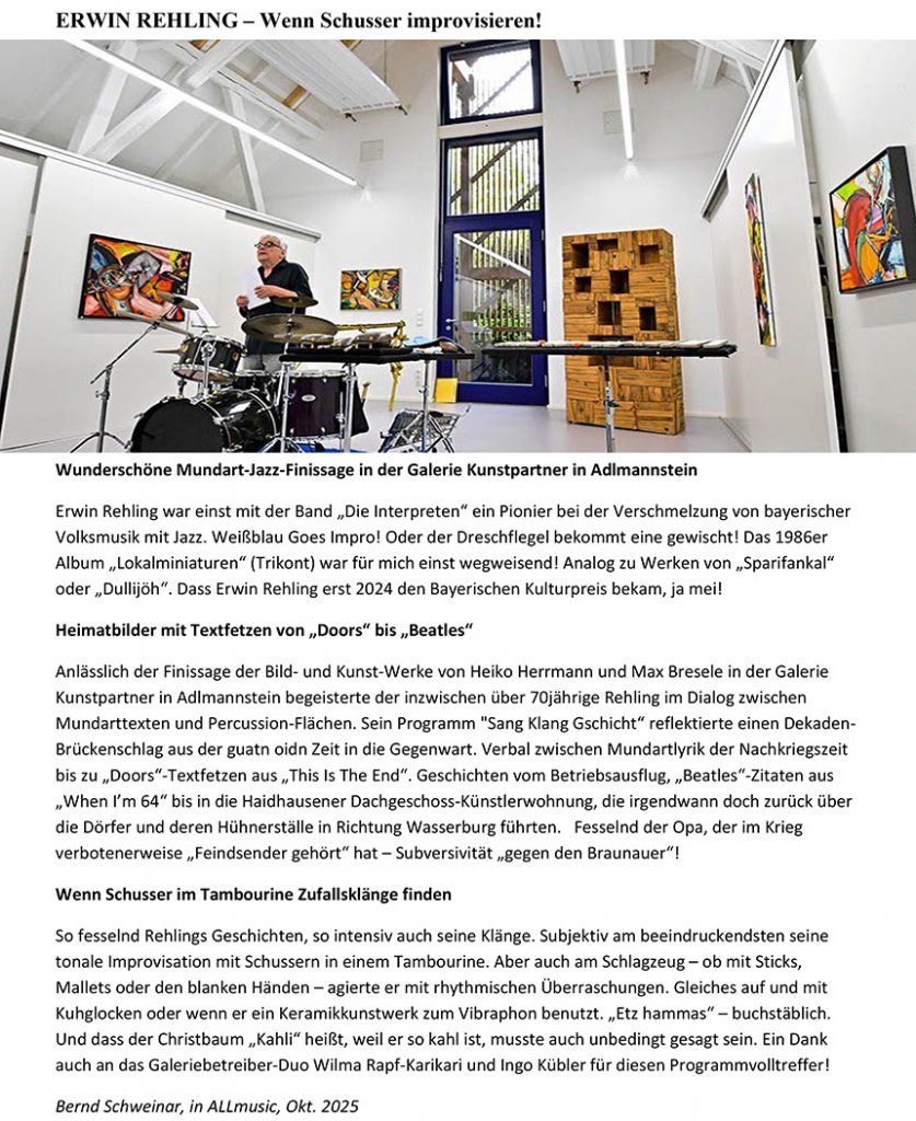 Bernd Schweinar für Ad